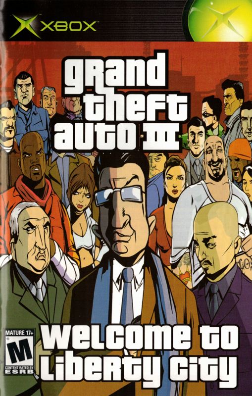 Manual for Rockstar Games Double Pack: Grand Theft Auto (Xbox): Grand Theft Auto III - Front