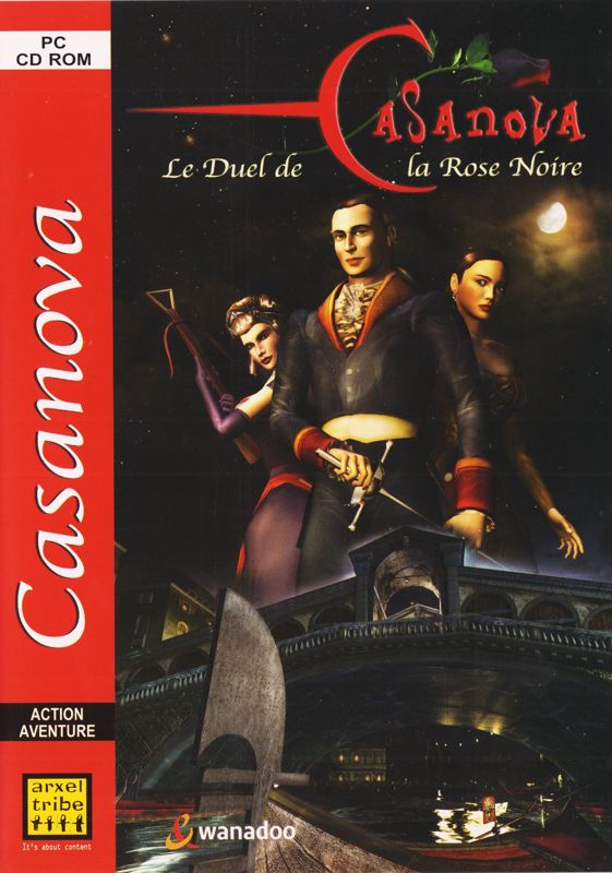 Front Cover for Casanova: The Duel of the Black Rose (Windows)