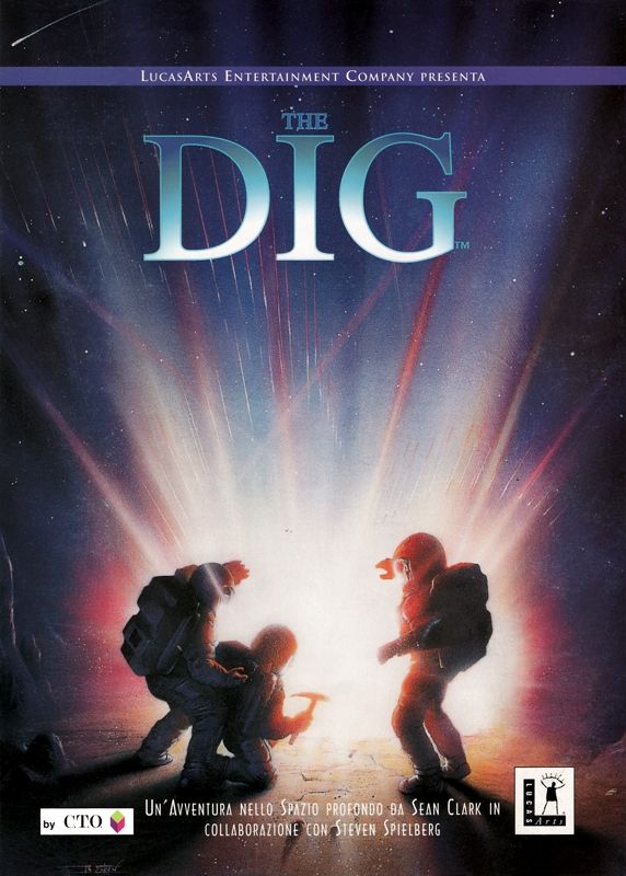 Manual for The Dig (DOS) (Fully localized Italian version): Front
