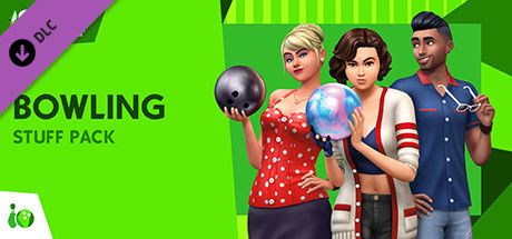 Front Cover for The Sims 4: Bowling Night Stuff (Windows) (Steam release): Danish version