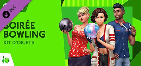 Front Cover for The Sims 4: Bowling Night Stuff (Windows) (Steam release): French version