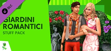 Front Cover for The Sims 4: Romantic Garden Stuff (Windows) (Steam release): Italian version
