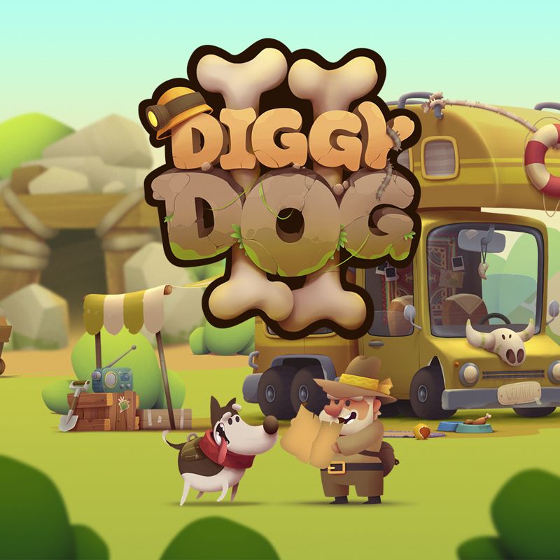 Front Cover for My Diggy Dog 2 (Nintendo Switch) (download release)