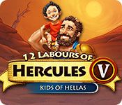Front Cover for 12 Labours of Hercules V: Kids of Hellas (Macintosh and Windows) (Big Fish Games release)