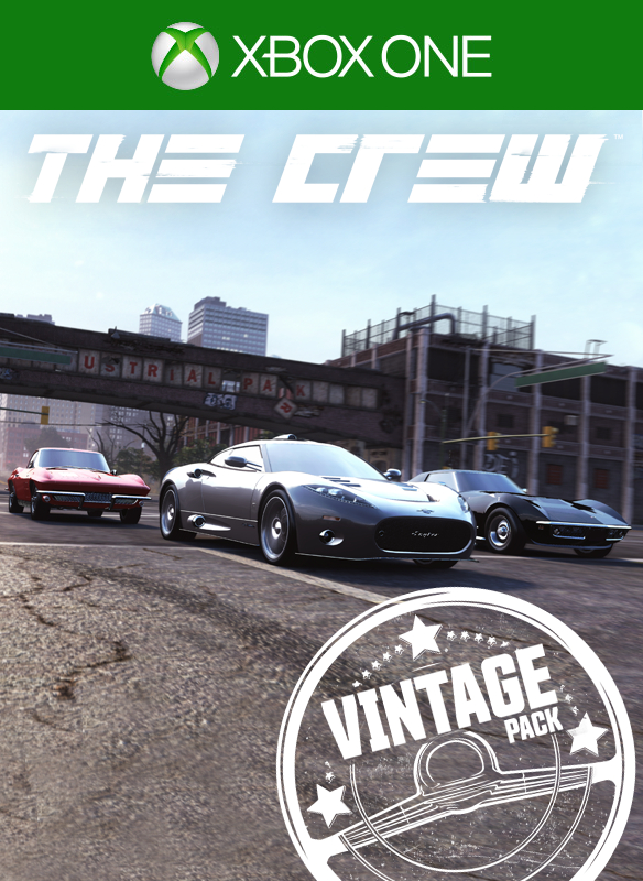 Front Cover for The Crew: Vintage Car Pack (Xbox One) (Download release)
