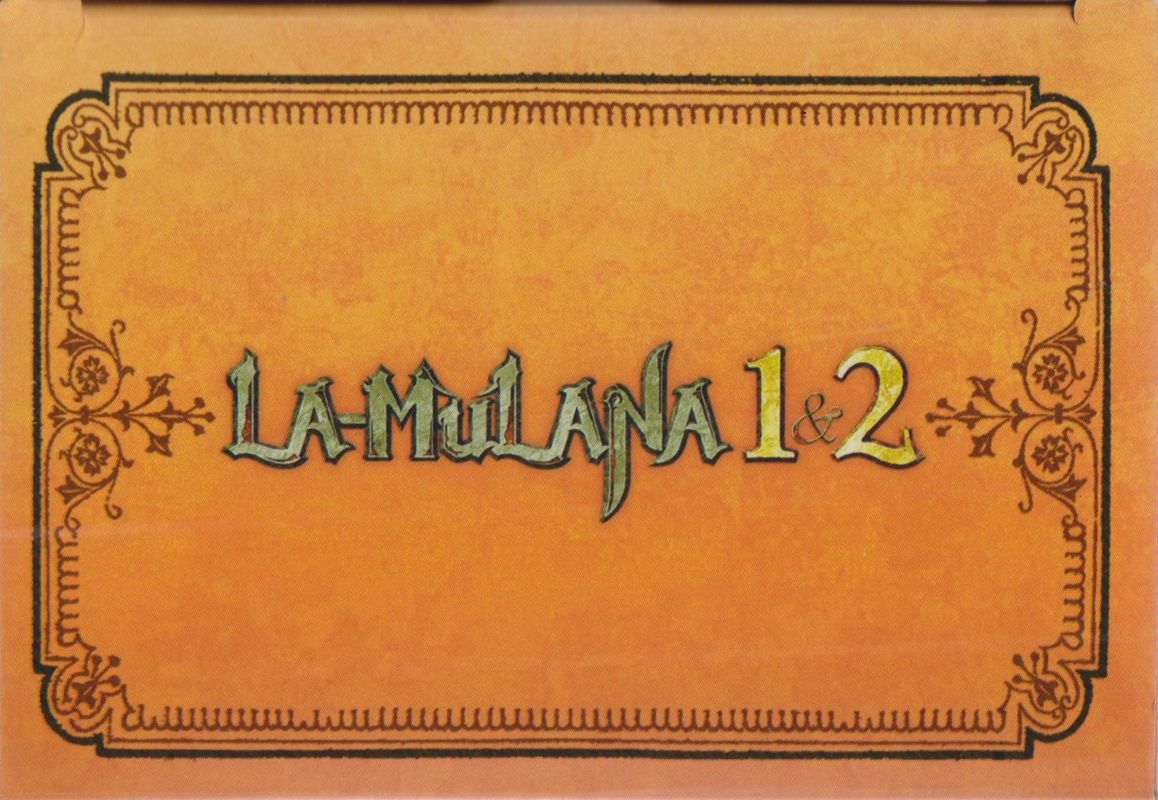 Other for La-Mulana 1 & 2 (Hidden Treasures Edition) (Nintendo Switch) (Sleeved Box): Box - Spine Top
