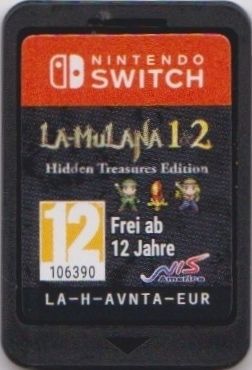 Media for La-Mulana 1 & 2 (Hidden Treasures Edition) (Nintendo Switch) (Sleeved Box)