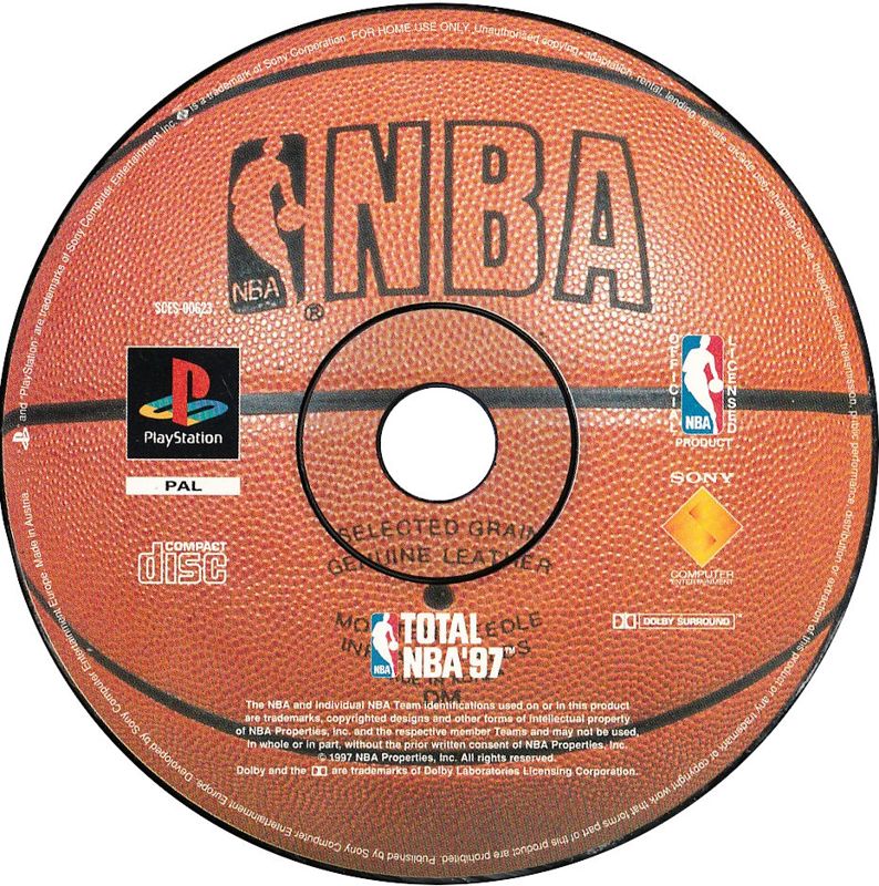 Media for NBA ShootOut '97 (PlayStation)