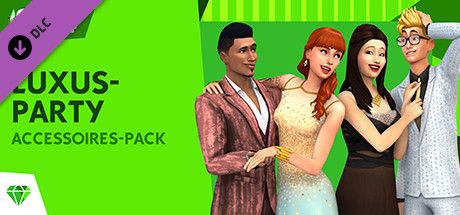 Front Cover for The Sims 4: Luxury Party Stuff (Windows) (Steam release): German version