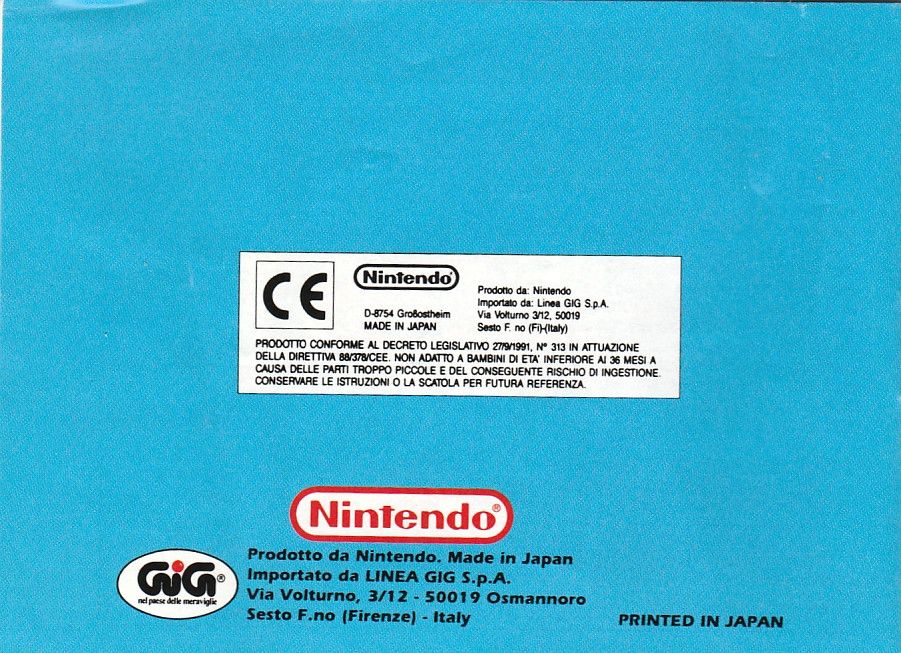 Super Mario Land 2: 6 Golden Coins cover or packaging material - MobyGames