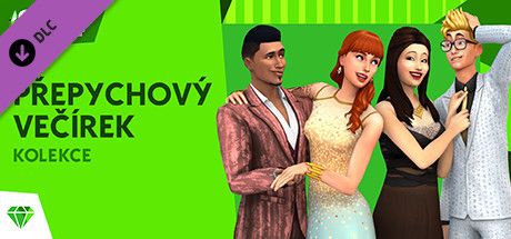 Front Cover for The Sims 4: Luxury Party Stuff (Windows) (Steam release): Czech version
