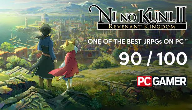 Front Cover for Ni no Kuni II: Revenant Kingdom (Windows) (Humble Store release)