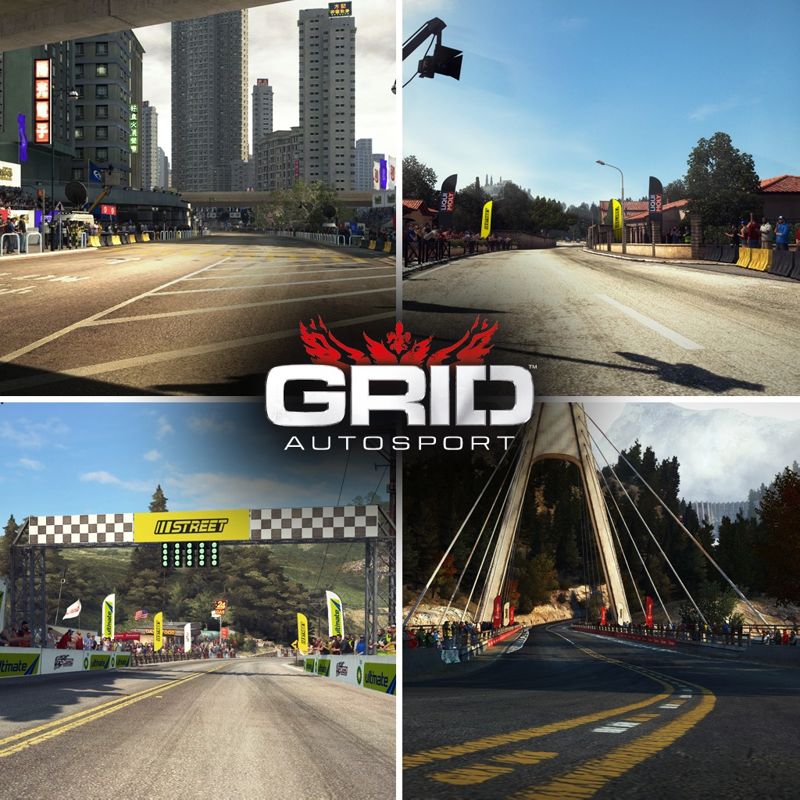 Front Cover for GRID: Autosport - Sprint Pack (PlayStation 3) (download release)