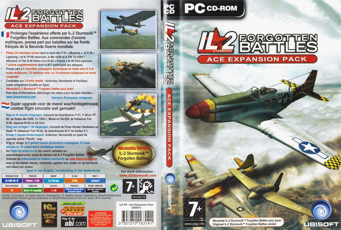 Full Cover for IL-2 Sturmovik: Forgotten Battles - Ace Expansion Pack (Windows)