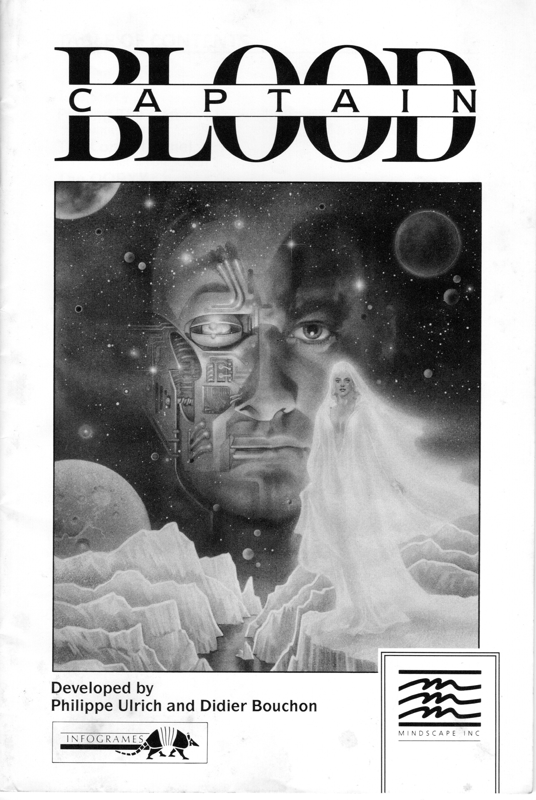 Manual for Captain Blood (Apple IIgs): Front