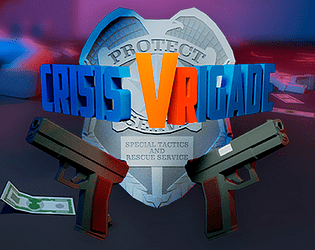 Front Cover for Crisis VRigade (Android) (itch.io release)