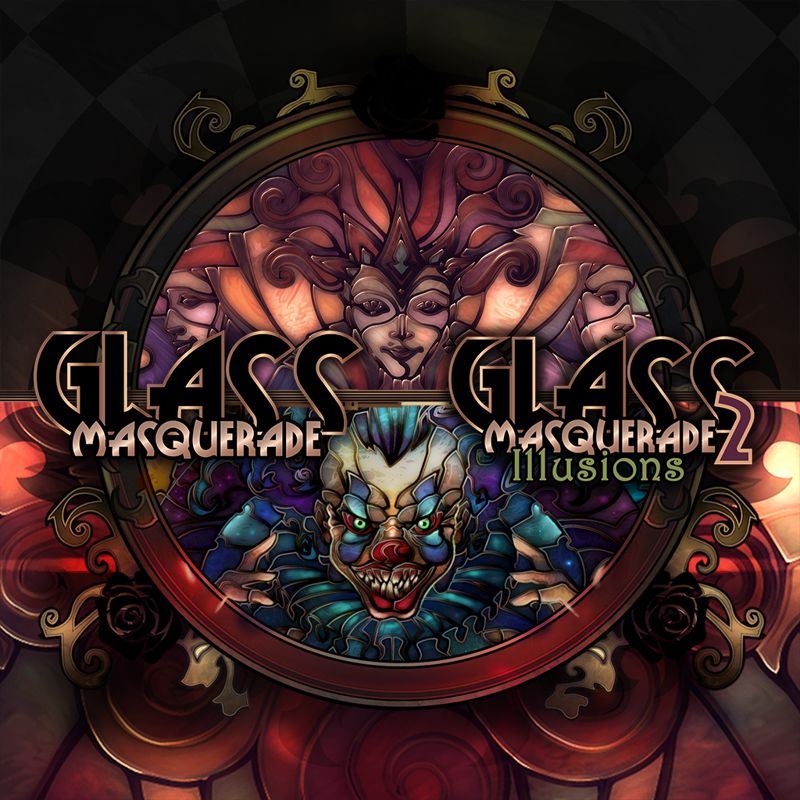 Front Cover for Glass Masquerade + Glass Masquerade 2: Illusions (Nintendo Switch) (download release)