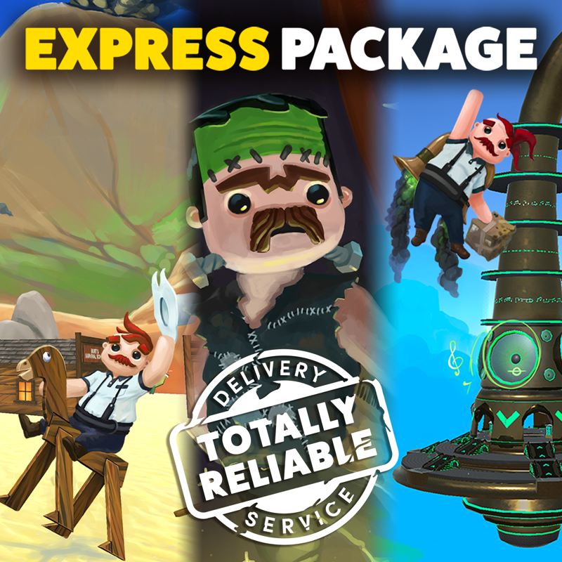 Front Cover for Totally Reliable Delivery Service: Express Package (PlayStation 4) (download release)