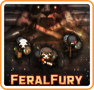 Front Cover for Feral Fury (Nintendo Switch) (download release): 1st version
