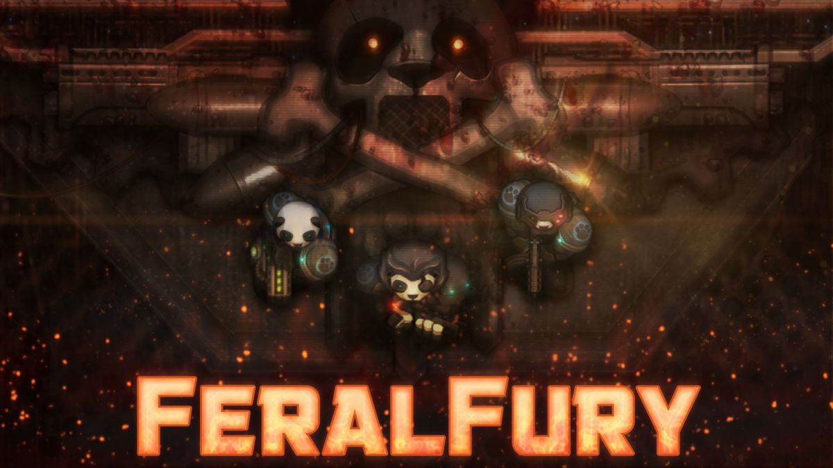 Front Cover for Feral Fury (Nintendo Switch) (download release): 2nd version