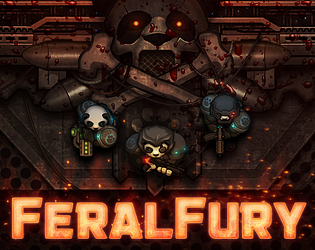 Front Cover for Feral Fury (Linux and Macintosh and Windows) (itch.io release)