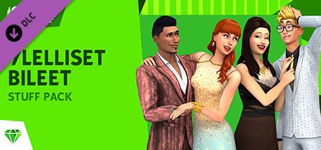 Front Cover for The Sims 4: Luxury Party Stuff (Windows) (Steam release): Finnish version