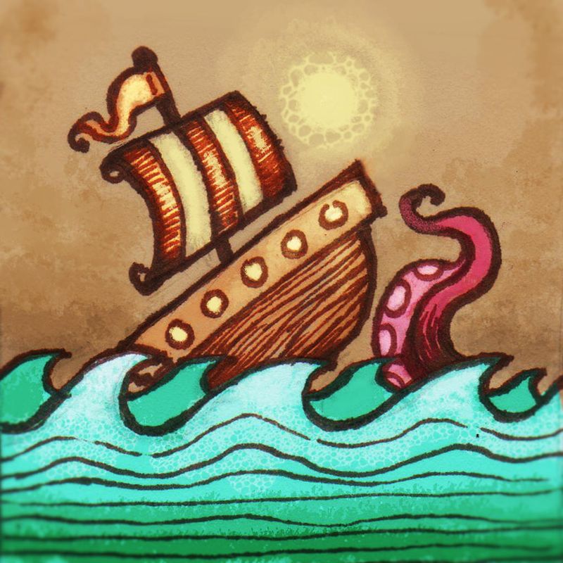 Front Cover for The Daring Mermaid Expedition (iPad and iPhone)