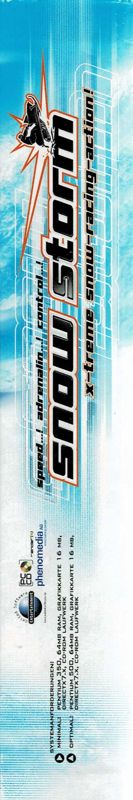 Spine/Sides for Snow Storm (Windows): Right
