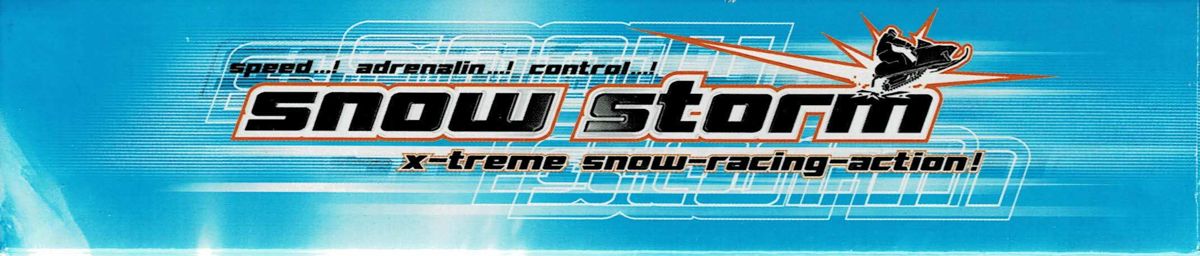 Spine/Sides for Snow Storm (Windows): Top