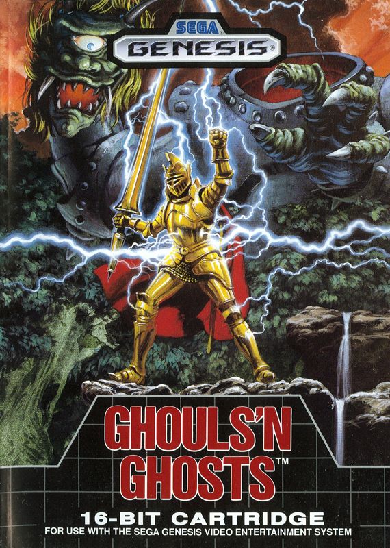 Front Cover for Ghouls 'N Ghosts (Genesis)
