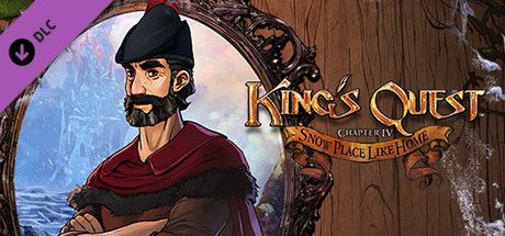 Front Cover for King's Quest: Chapter IV - Snow Place Like Home (Windows) (Steam release)