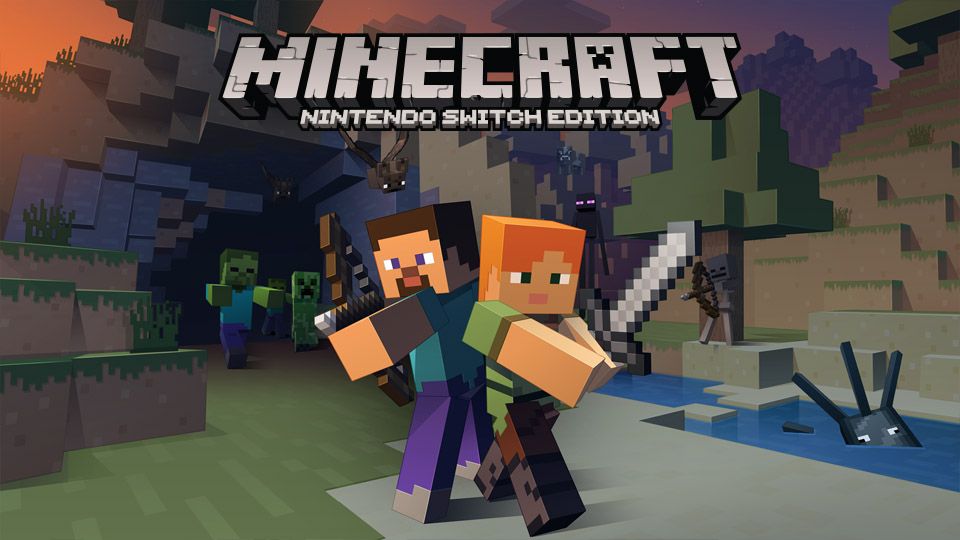 Front Cover for Minecraft: Nintendo Switch Edition (Nintendo Switch) (download release): 2nd version