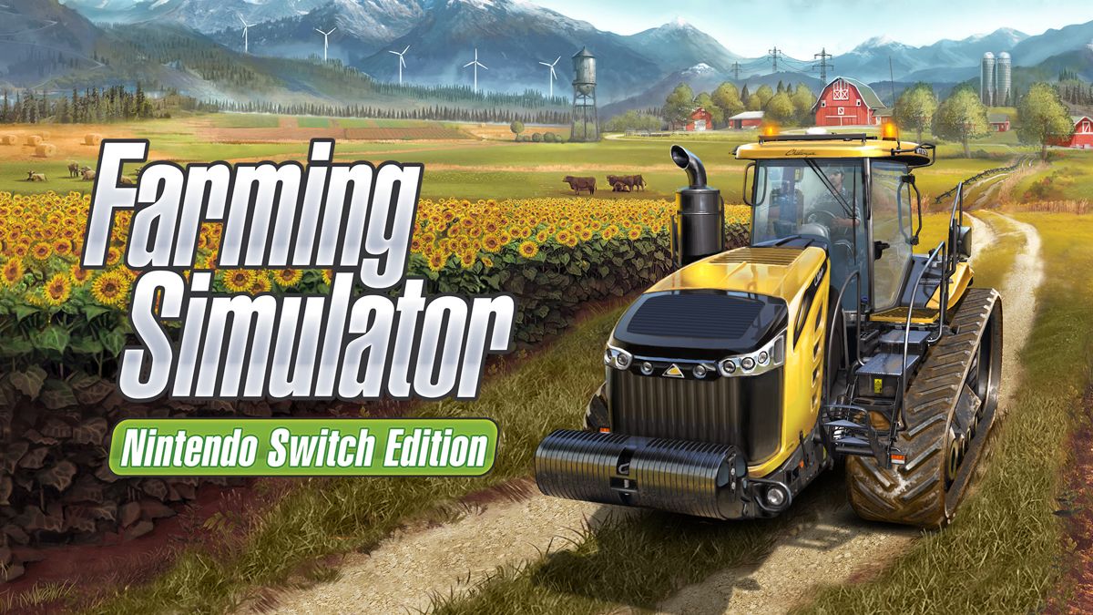 Front Cover for Farming Simulator: Nintendo Switch Edition (Nintendo Switch) (download release): 2nd version