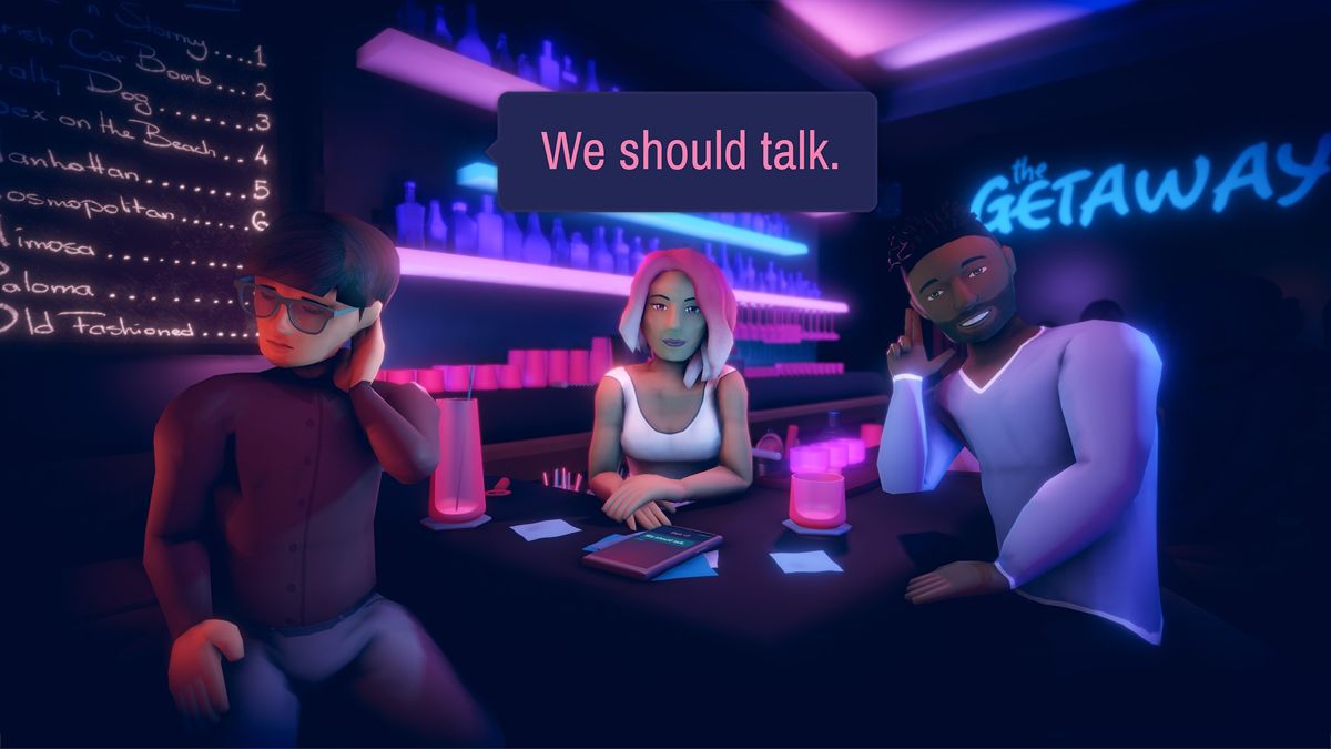 Front Cover for We should talk. (Nintendo Switch) (download release)
