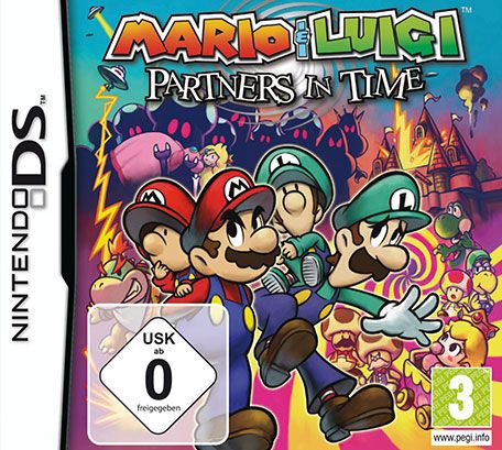 Front Cover for Mario & Luigi: Partners in Time (Wii U) (download release)