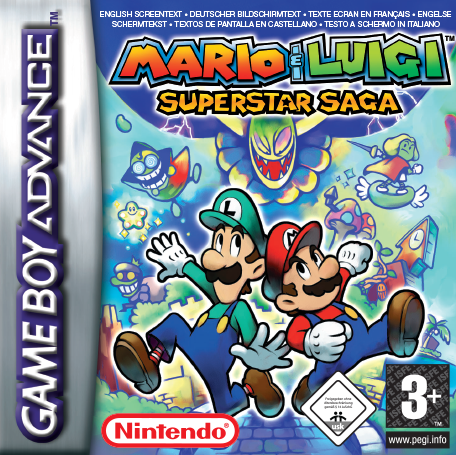 Front Cover for Mario & Luigi: Superstar Saga (Wii U) (download release)