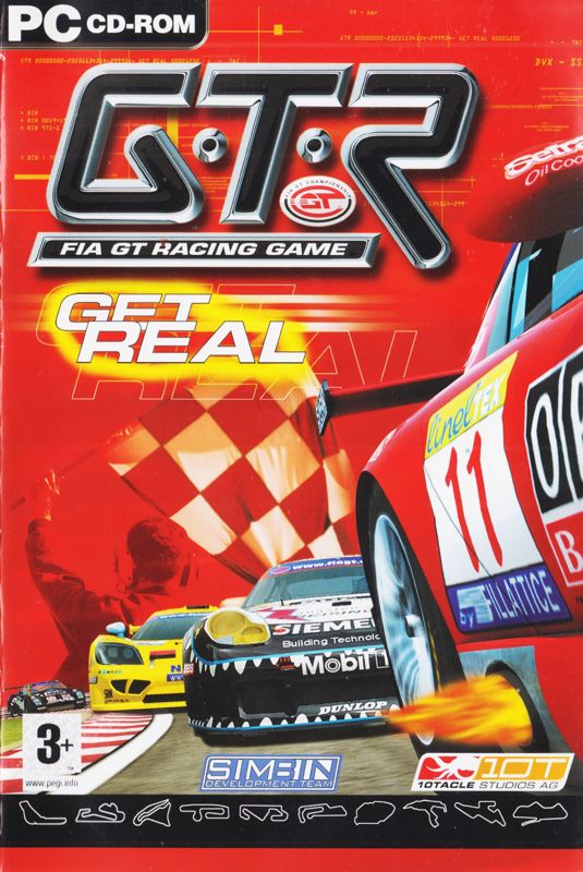 Manual for GTR: FIA GT Racing Game (Windows): Front (20-page)
