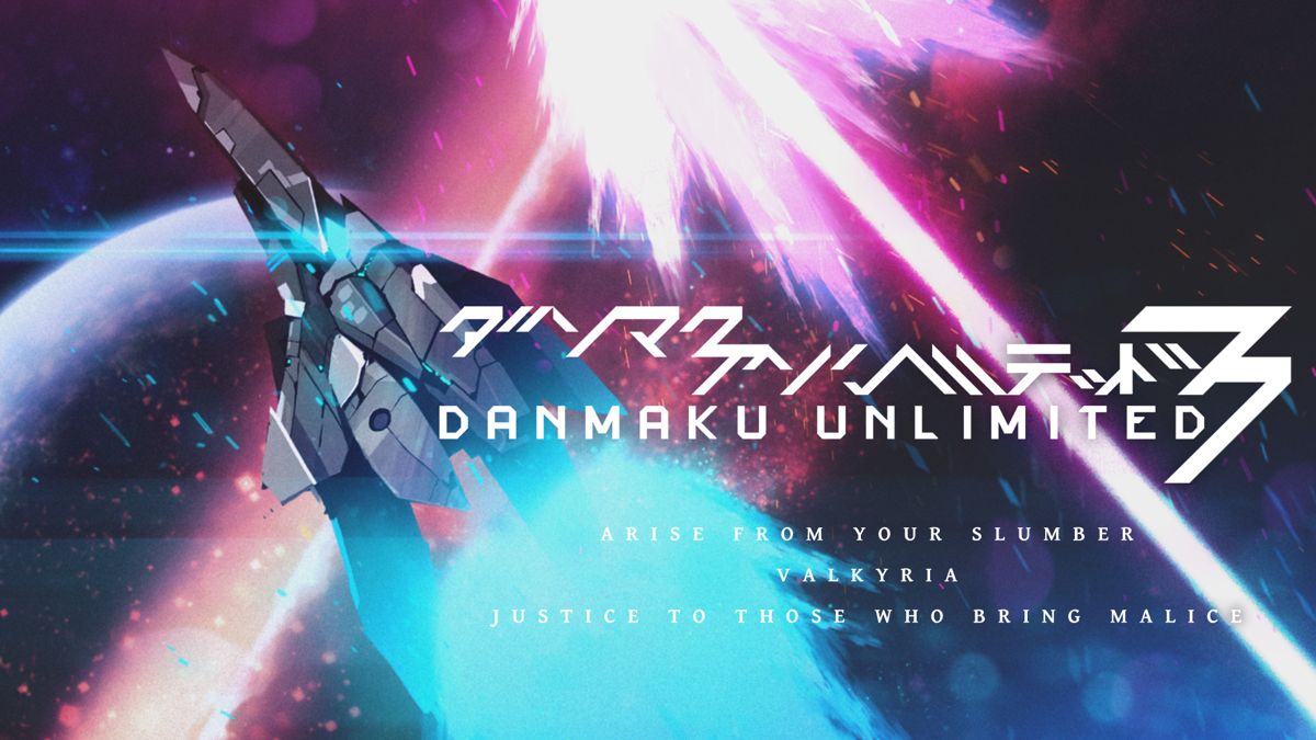 Front Cover for Danmaku Unlimited 3 (Nintendo Switch) (download release): 2nd version