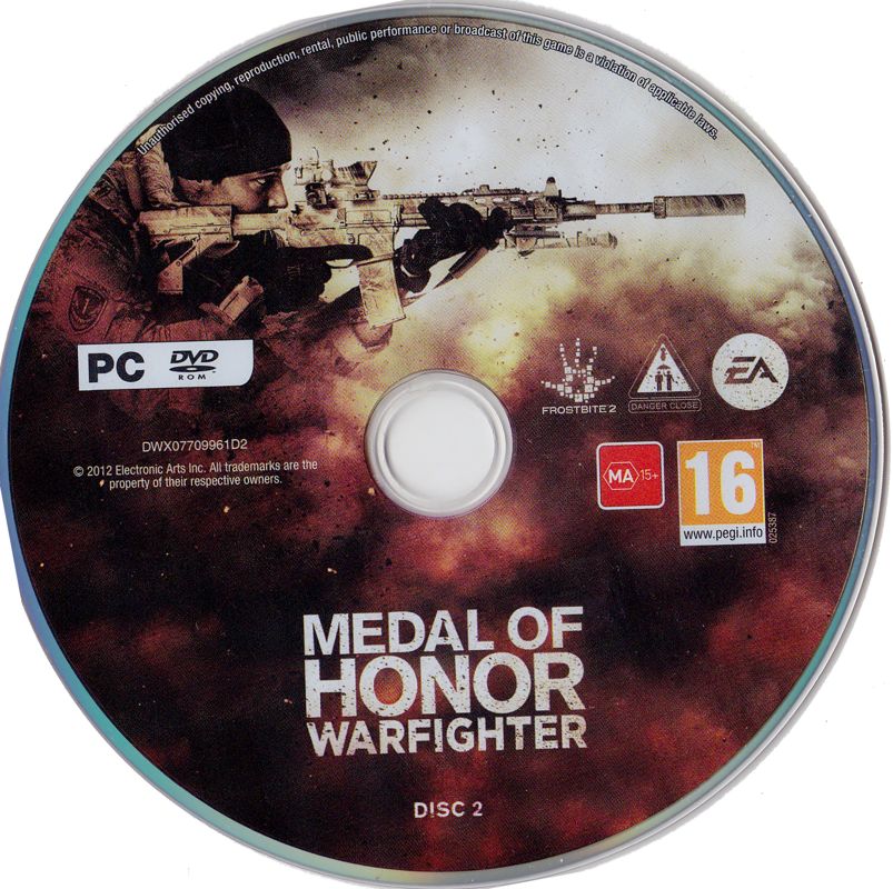 Media for Medal of Honor: Warfighter (Limited Edition) (Windows): Disc 2