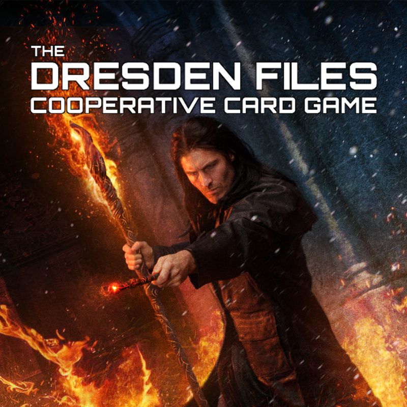 Front Cover for The Dresden Files: Cooperative Card Game (Nintendo Switch) (download release)