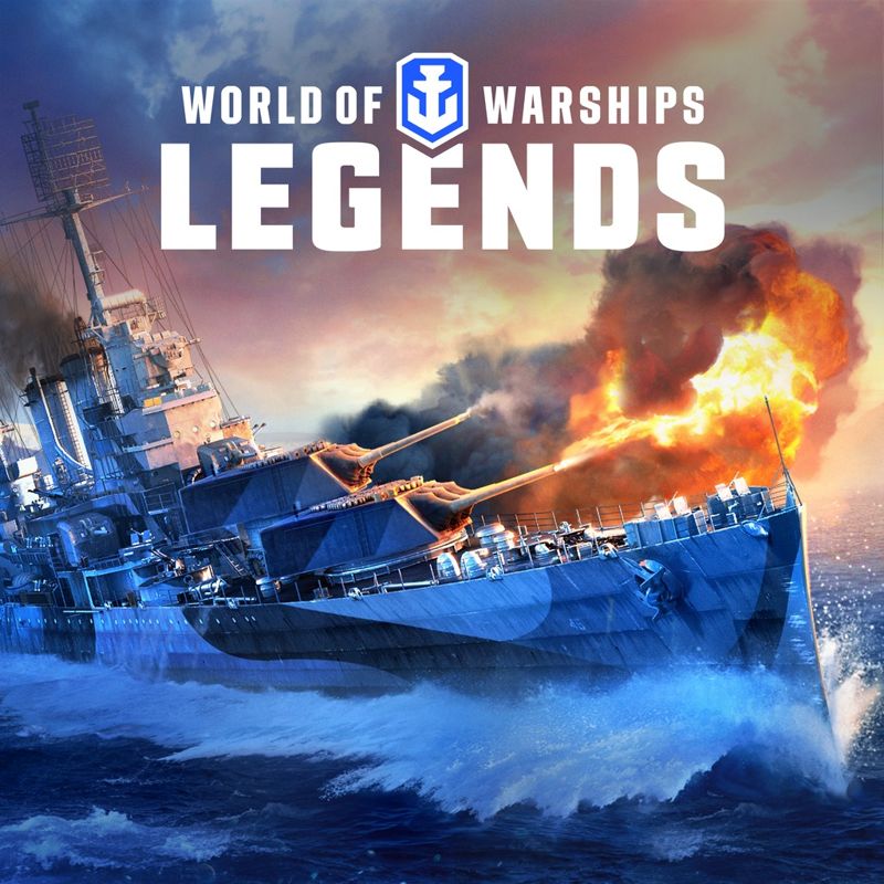 Front Cover for World of Warships: Legends (PlayStation 4) (download release): 2020/06 version