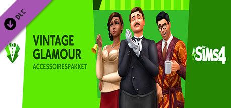 Front Cover for The Sims 4: Vintage Glamour Stuff (Windows) (Steam release): Dutch version
