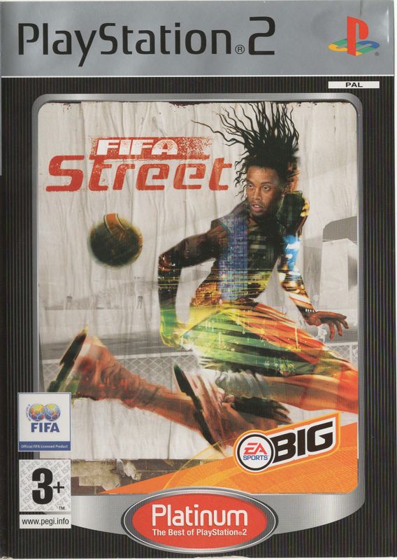 Front Cover for FIFA Street (PlayStation 2) (Platinum release)