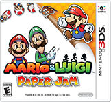 Front Cover for Mario & Luigi: Paper Jam (Nintendo 3DS) (eShop release): 1st version
