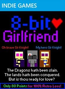 Front Cover for 8-bit Girlfriend (Xbox 360) (XNA Indie Games release): 2nd version