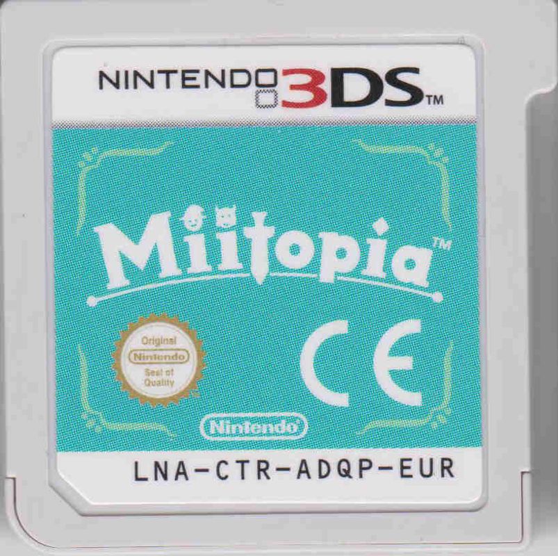 Media for Miitopia (Nintendo 3DS): Front