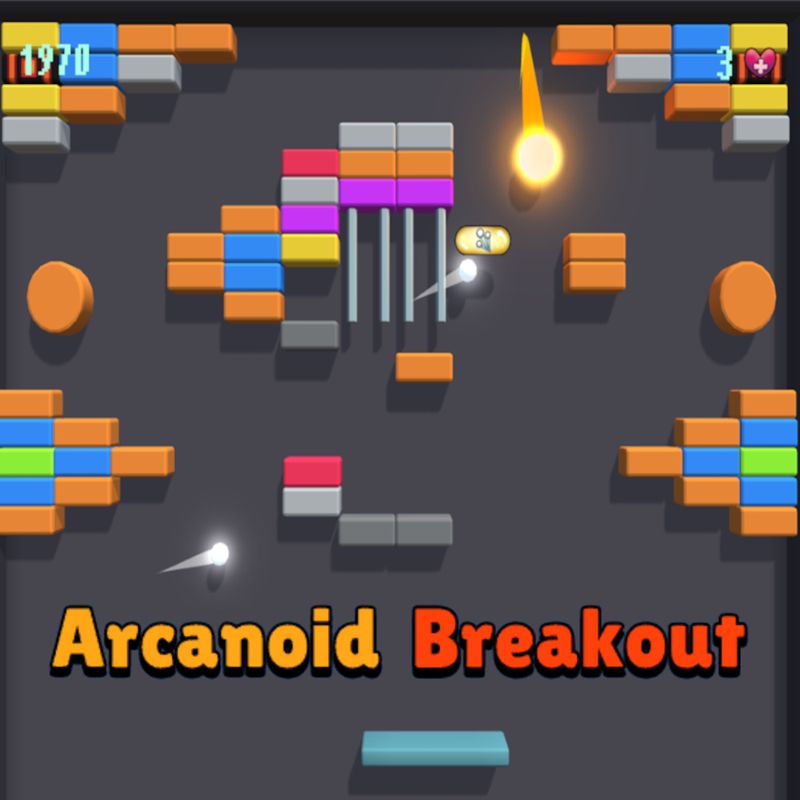 Front Cover for Arcanoid Breakout (Nintendo Switch) (download release)