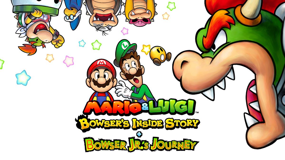 Front Cover for Mario & Luigi: Bowser's Inside Story + Bowser Jr's Journey (Nintendo 3DS) (download release): 2nd version
