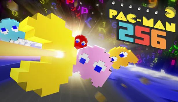 Front Cover for Pac-Man 256 (Linux and Macintosh and Windows) (Humble Store release)