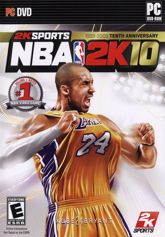 NBA 2K10 cover or packaging material - MobyGames